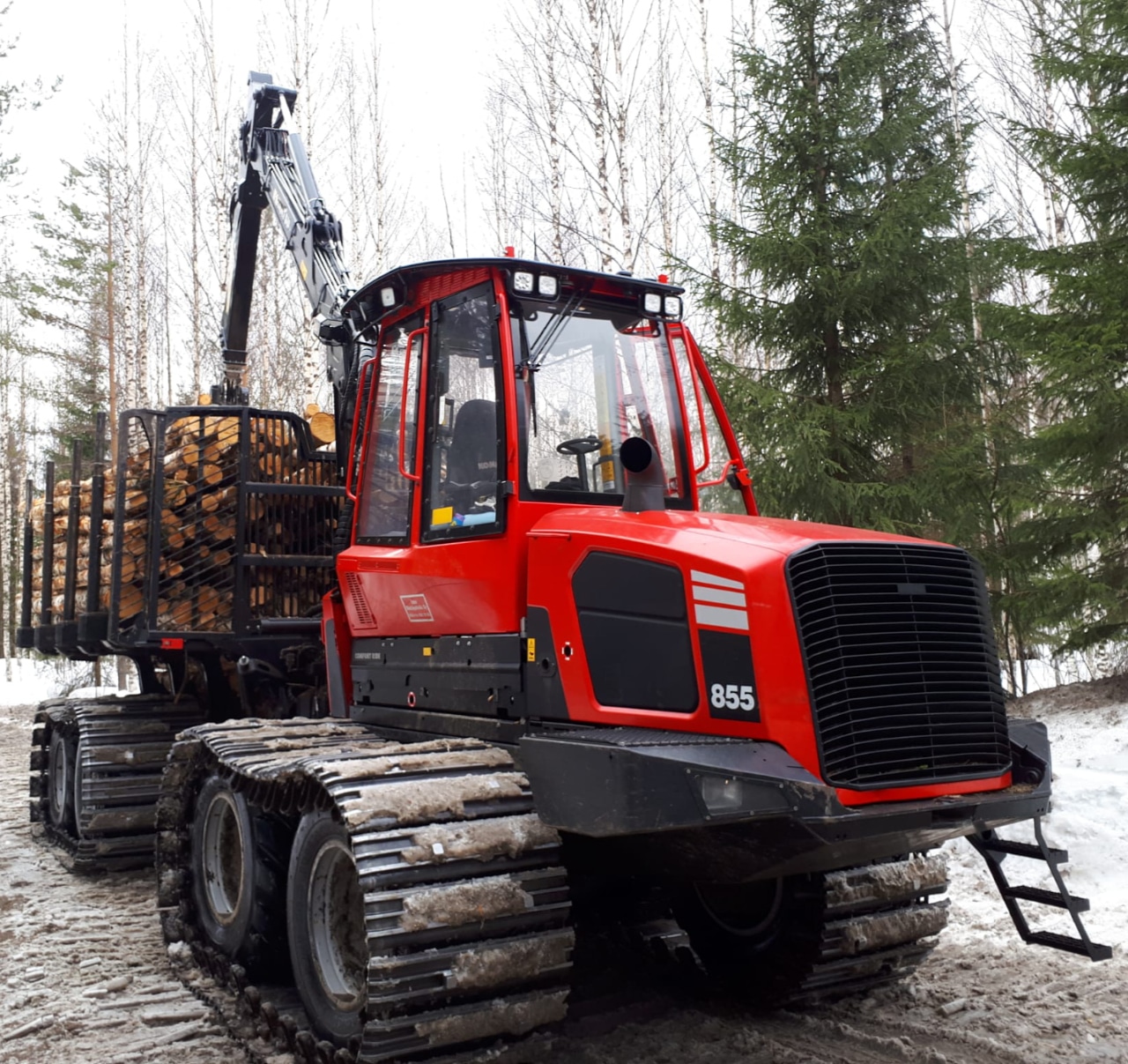 Pehmeiden maiden puunkorjuu • Enon Metsäpalvelu Oy